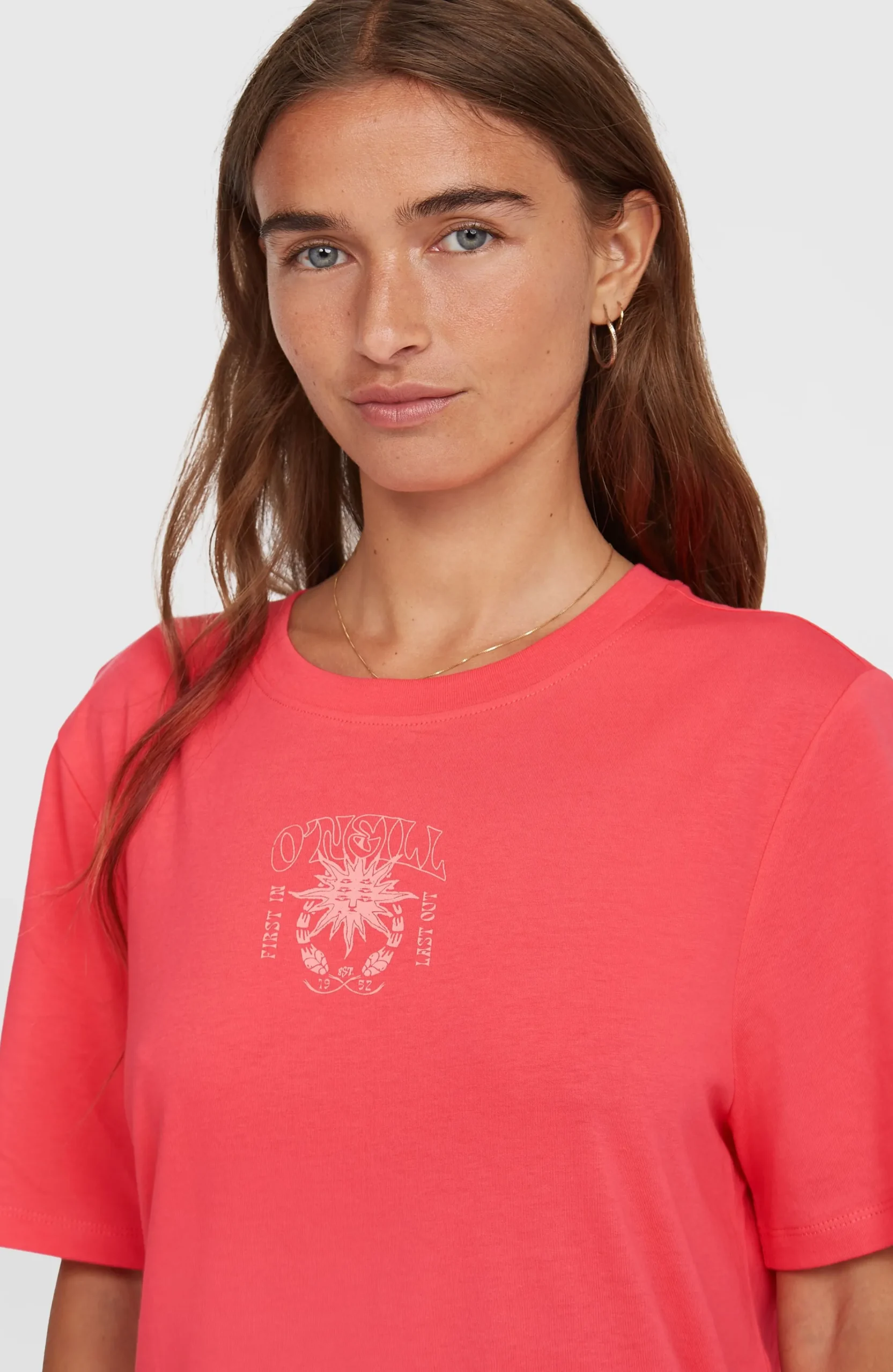 Femme O'Neill T-Shirts Et Tops|Protection Anti-Uv-FemmesT-shirt Summer Must Haves Graphic| Rose