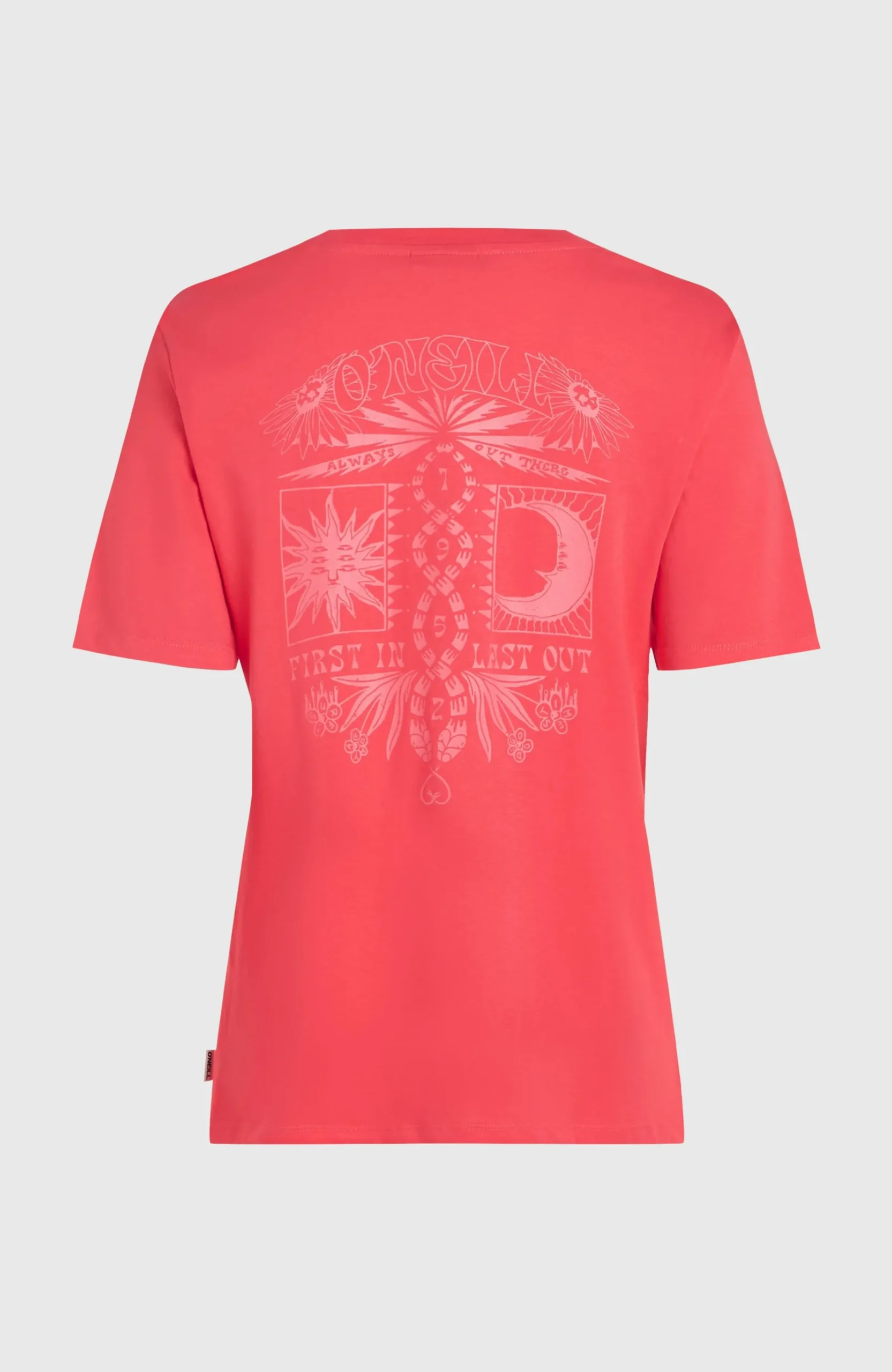 Femme O'Neill T-Shirts Et Tops|Protection Anti-Uv-FemmesT-shirt Summer Must Haves Graphic| Rose