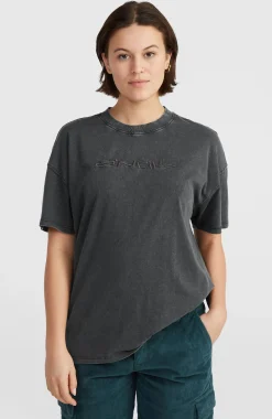 Femme O'Neill T-Shirts Et Tops|Protection Anti-Uv-FemmesT-shirt Surf Heroes| Noire