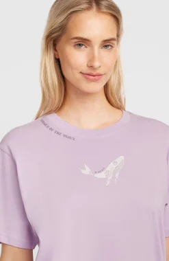 Femme O'Neill T-Shirts Et Tops|Protection Anti-Uv-FemmesT-shirt Women of the Wave| Violet