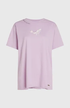 Femme O'Neill T-Shirts Et Tops|Protection Anti-Uv-FemmesT-shirt Women of the Wave| Violet