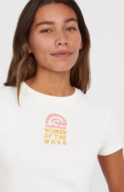 Femme O'Neill T-Shirts Et Tops|Protection Anti-Uv-FemmesT-shirt Women of the Wave| Beige