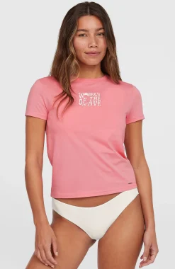 Femme O'Neill T-Shirts Et Tops|Protection Anti-Uv-FemmesT-shirt Women of the Wave| Rose