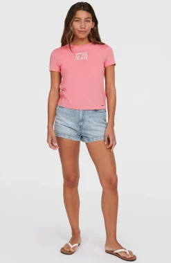 Femme O'Neill T-Shirts Et Tops|Protection Anti-Uv-FemmesT-shirt Women of the Wave| Rose