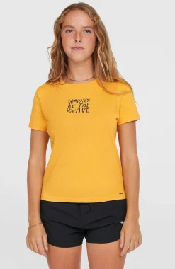 Femme O'Neill T-Shirts Et Tops|Protection Anti-Uv-FemmesT-shirt Women of the Wave| Orange