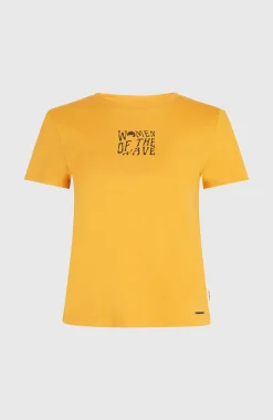 Femme O'Neill T-Shirts Et Tops|Protection Anti-Uv-FemmesT-shirt Women of the Wave| Orange