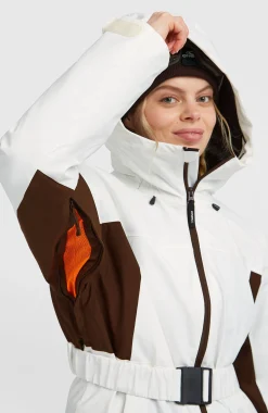 Femme O'Neill Vestes De Ski|Vestes De Snowboard-FemmesVeste de ski à ceinture FWC'Cruz Hybrid| Blanc Mix