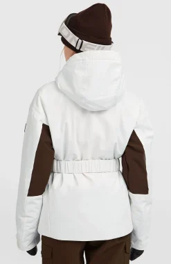 Femme O'Neill Vestes De Ski|Vestes De Snowboard-FemmesVeste de ski à ceinture FWC'Cruz Hybrid| Blanc Mix