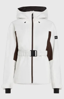 Femme O'Neill Vestes De Ski|Vestes De Snowboard-FemmesVeste de ski à ceinture FWC'Cruz Hybrid| Blanc Mix