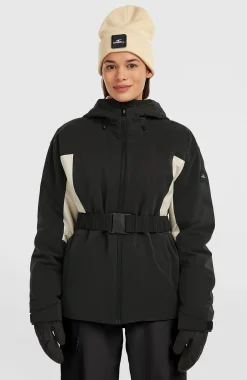 Femme O'Neill Vestes De Ski|Vestes De Snowboard-FemmesVeste de ski à ceinture FWC'Cruz Hybrid| Noir Mix