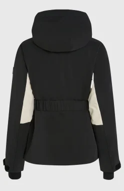 Femme O'Neill Vestes De Ski|Vestes De Snowboard-FemmesVeste de ski à ceinture FWC'Cruz Hybrid| Noir Mix
