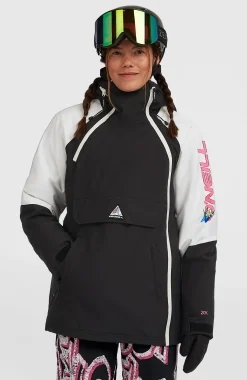 Femme O'Neill Vestes De Ski|Vestes De Snowboard-FemmesVeste de ski asymétrique FWC'Play| Noir Mix