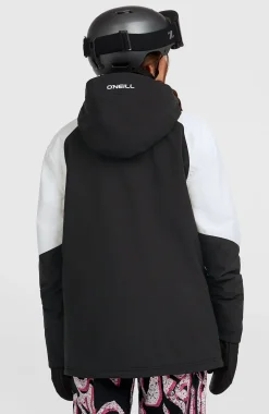 Femme O'Neill Vestes De Ski|Vestes De Snowboard-FemmesVeste de ski asymétrique FWC'Play| Noir Mix