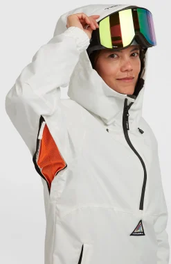 Femme O'Neill Vestes De Ski|Vestes De Snowboard-FemmesVeste de ski et snowboard FWC'Play Park Anorak| Blanc