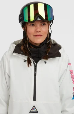 Femme O'Neill Vestes De Ski|Vestes De Snowboard-FemmesVeste de ski et snowboard FWC'Play Park Anorak| Blanc