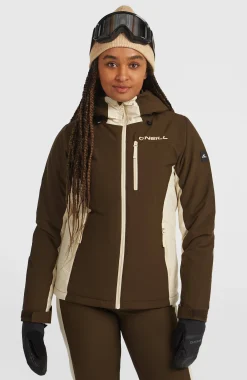 Femme O'Neill Vestes De Ski|Vestes De Snowboard-FemmesVeste de ski FWC'Cruz Duo| Marron Mix
