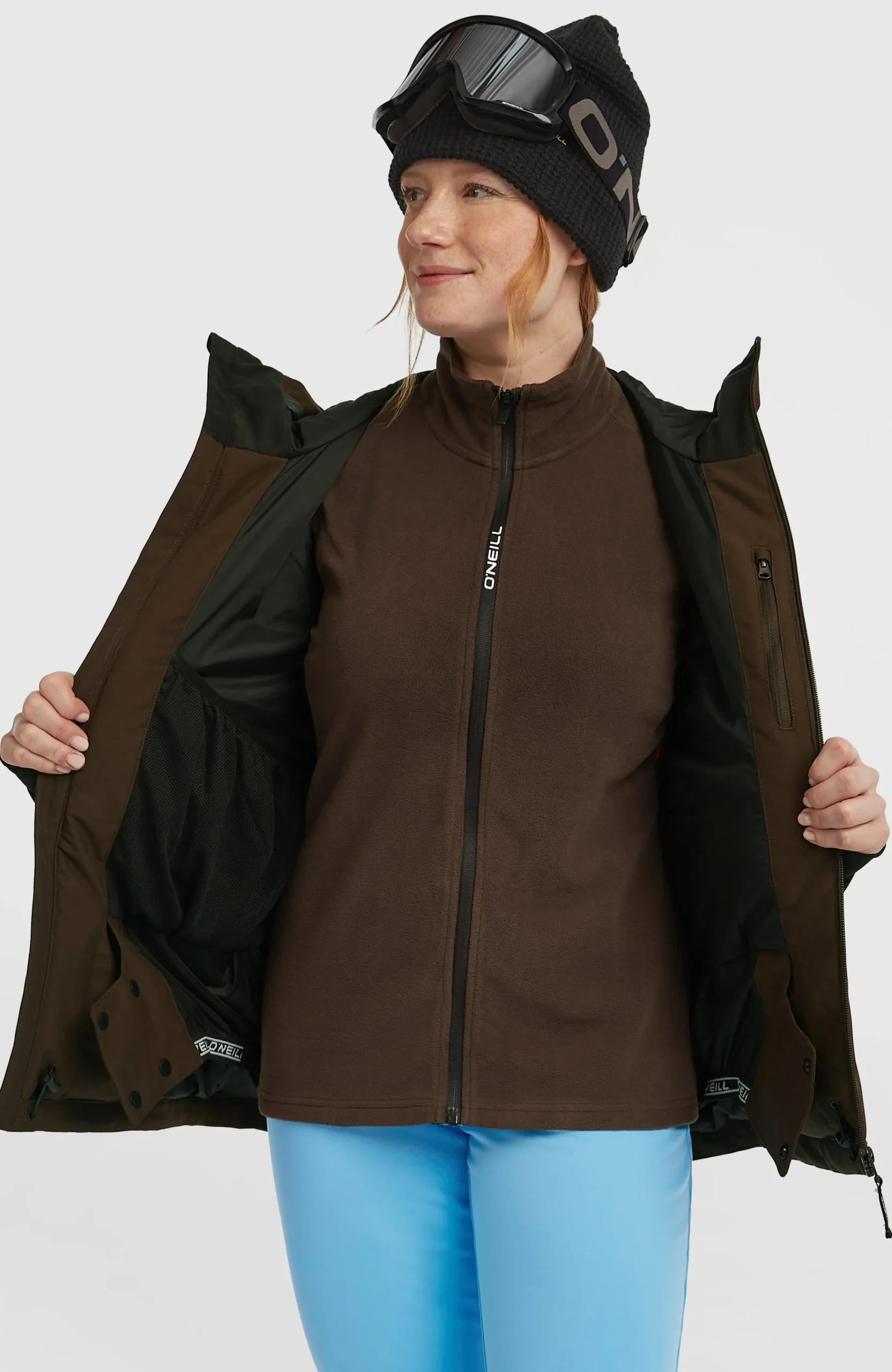 Femme O'Neill Vestes De Ski|Vestes De Snowboard-FemmesVeste de ski FWC'Cruz| Brun