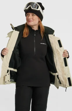 Femme O'Neill Vestes De Ski|Vestes De Snowboard-FemmesVeste de ski FWC'Cruz Hybrid| Beige