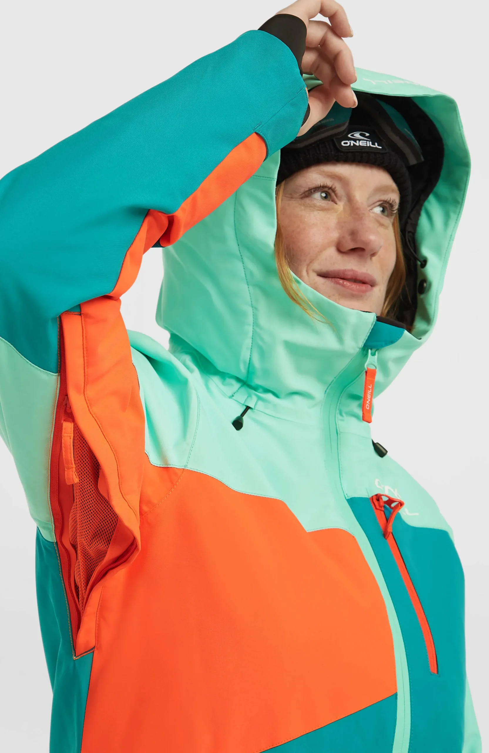 Femme O'Neill Vestes De Ski|Vestes De Snowboard-FemmesVeste de ski FWC'Cruz Triple| Vert Mix