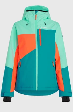 Femme O'Neill Vestes De Ski|Vestes De Snowboard-FemmesVeste de ski FWC'Cruz Triple| Vert Mix