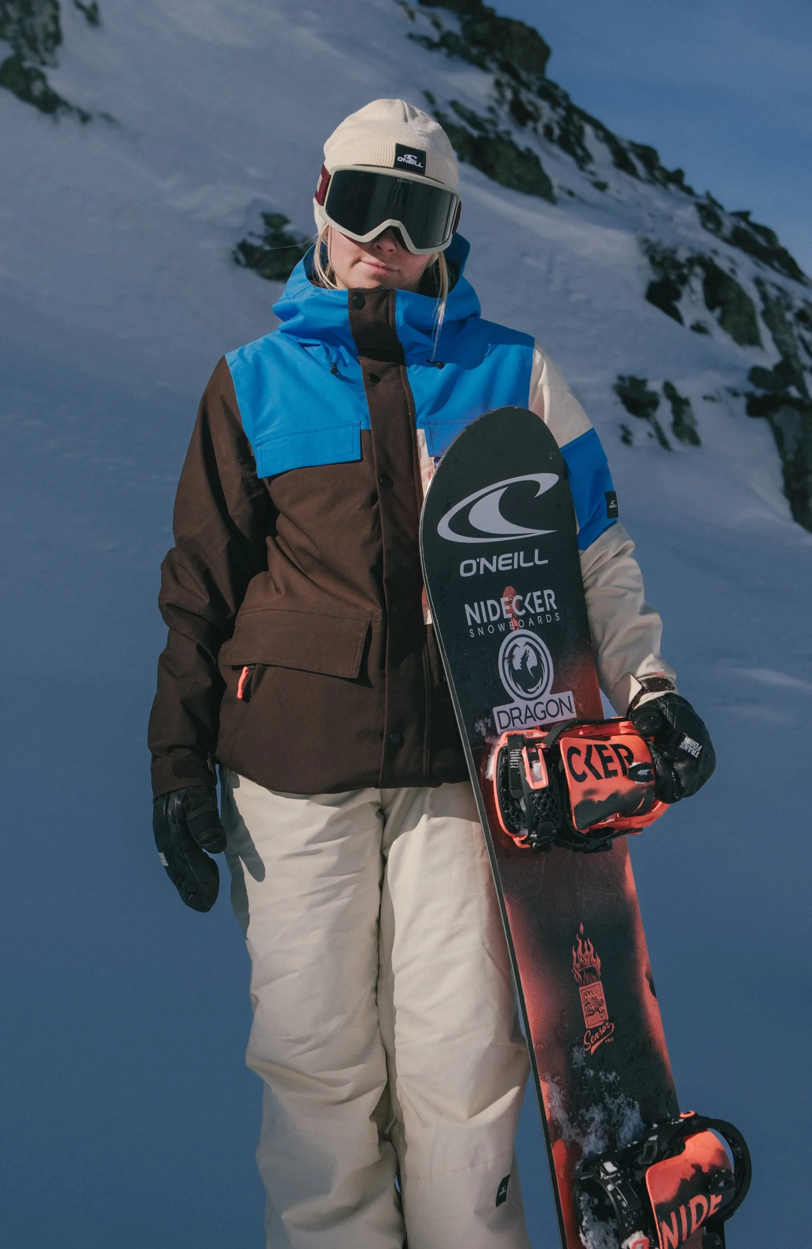 Femme O'Neill Vestes De Ski|Vestes De Snowboard-FemmesVeste de ski FWC'Peak Pro| Bleu Mix