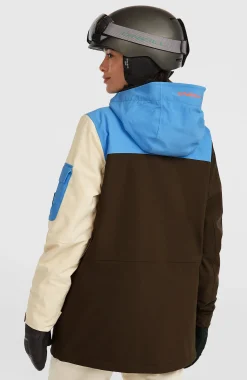 Femme O'Neill Vestes De Ski|Vestes De Snowboard-FemmesVeste de ski FWC'Peak Pro| Bleu Mix