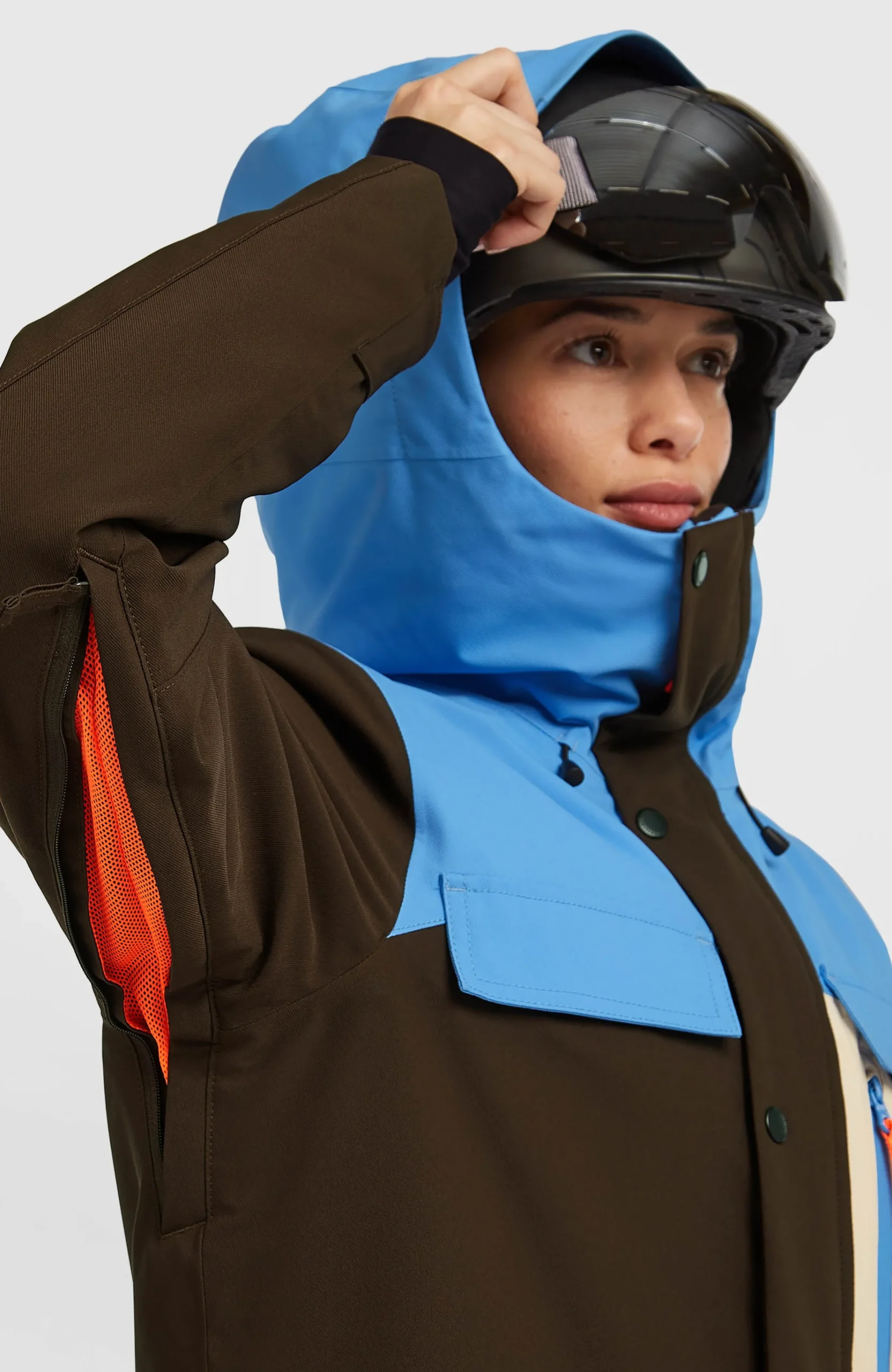 Femme O'Neill Vestes De Ski|Vestes De Snowboard-FemmesVeste de ski FWC'Peak Pro| Bleu Mix