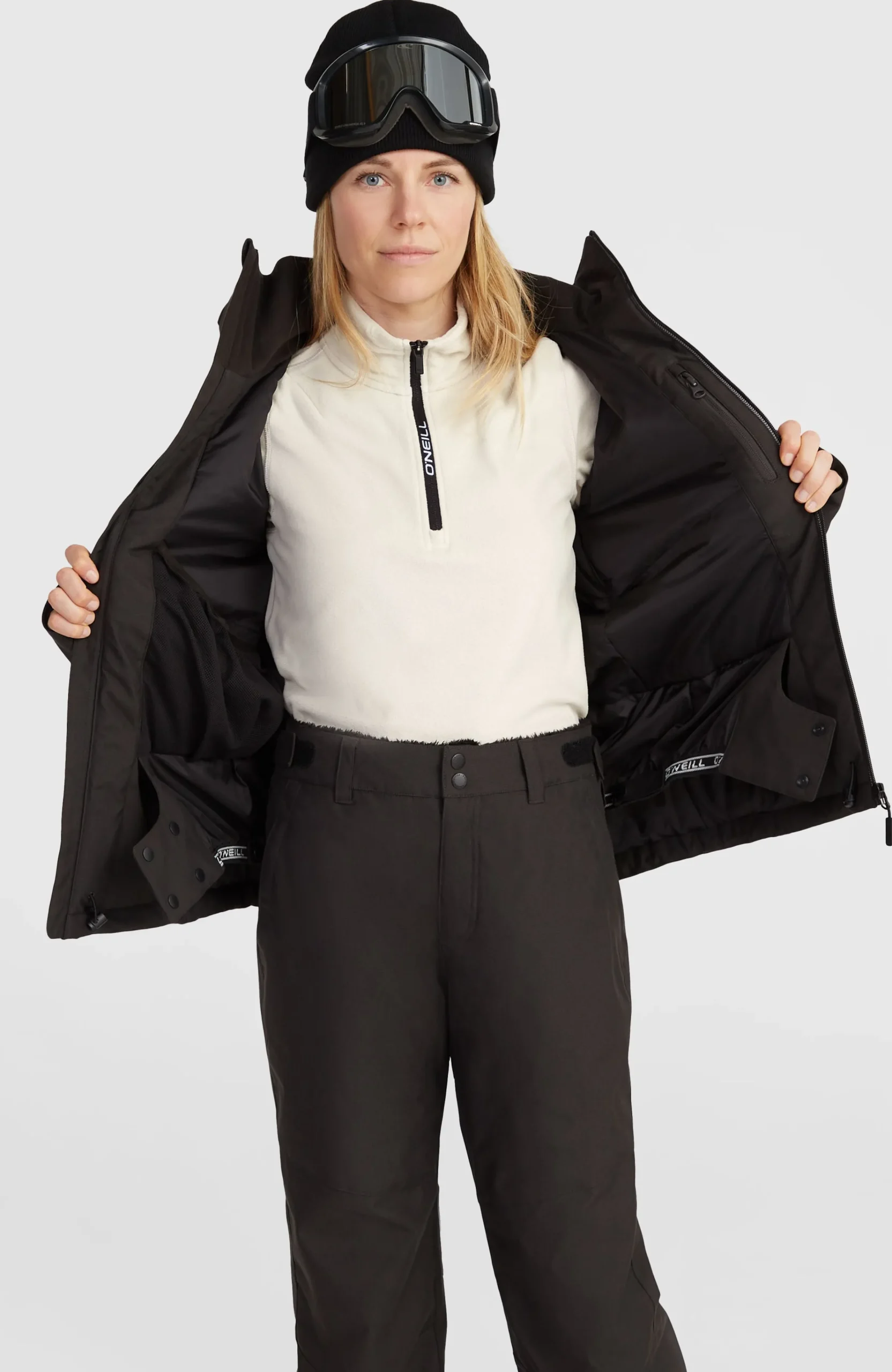 Femme O'Neill Vestes De Ski|Vestes De Snowboard-FemmesVeste de ski Stuvite| Gris