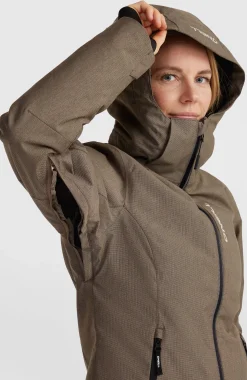 Femme O'Neill Vestes De Ski|Vestes De Snowboard-FemmesVeste de ski Stuvite| Brun