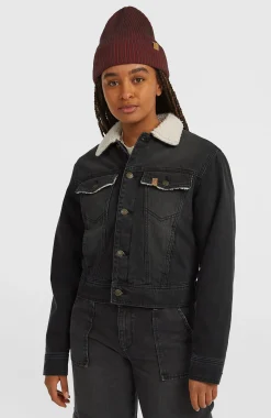 Femme O'Neill Vestes|Protection Anti-Uv-FemmesVeste O'Riginals en jean| Noire