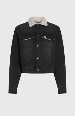 Femme O'Neill Vestes|Protection Anti-Uv-FemmesVeste O'Riginals en jean| Noire