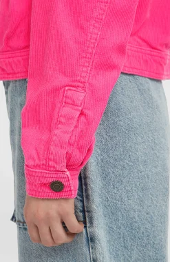 Femme O'Neill Vestes|Protection Anti-Uv-FemmesVeste O'Riginals en velours côtelé| Rose