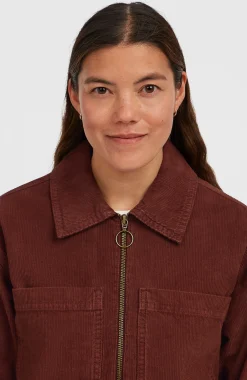 Femme O'Neill Vestes|Protection Anti-Uv-FemmesVeste O'Riginals en velours côtelé| Brun