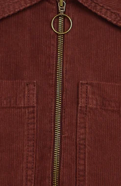 Femme O'Neill Vestes|Protection Anti-Uv-FemmesVeste O'Riginals en velours côtelé| Brun