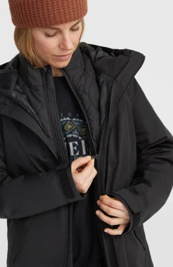 Femme O'Neill Vestes|Protection Anti-Uv-FemmesVeste parka 3-in-1 10K/10K| Noire