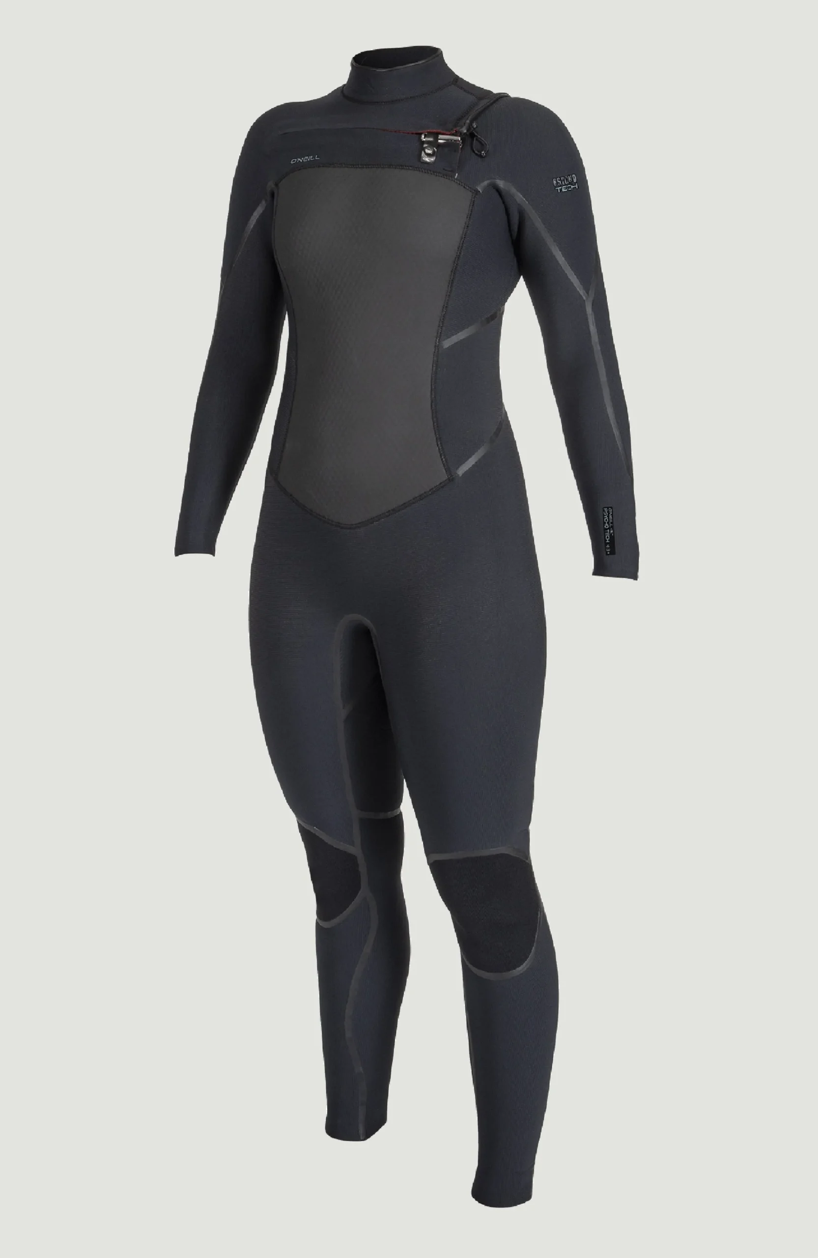 Femme O'Neill Combinaisons|Protection Anti-Uv-FemmesWMS PSYCHO TECH 4/3+ CHEST ZIP FULL| Noire