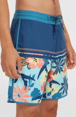 Homme O'Neill Boardshorts|Protection Anti-Uv-HommesBoardshort Cruzer Scallop 18| Bleu