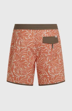 Homme O'Neill Boardshorts|Protection Anti-Uv-HommesBoardshort Cruzer Scallop 18| Orange Mix