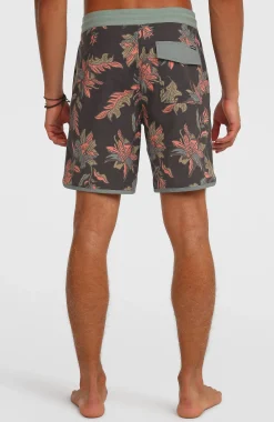 Homme O'Neill Boardshorts|Protection Anti-Uv-HommesBoardshort Cruzer Scallop 18| Noir Mix