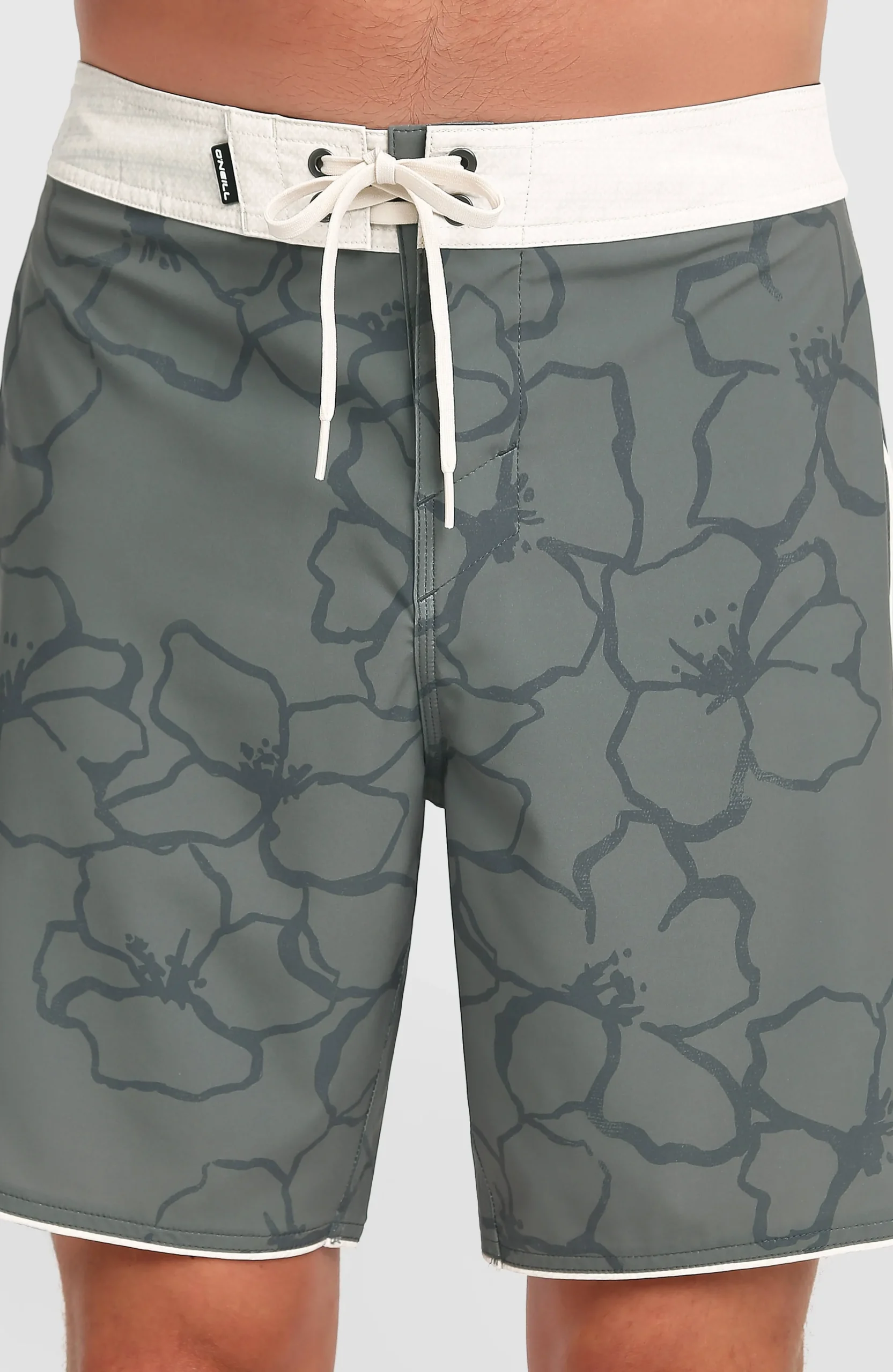 Homme O'Neill Boardshorts|Protection Anti-Uv-HommesBoardshort Hyperfreak Mysto Scallop 19| Vert Mix