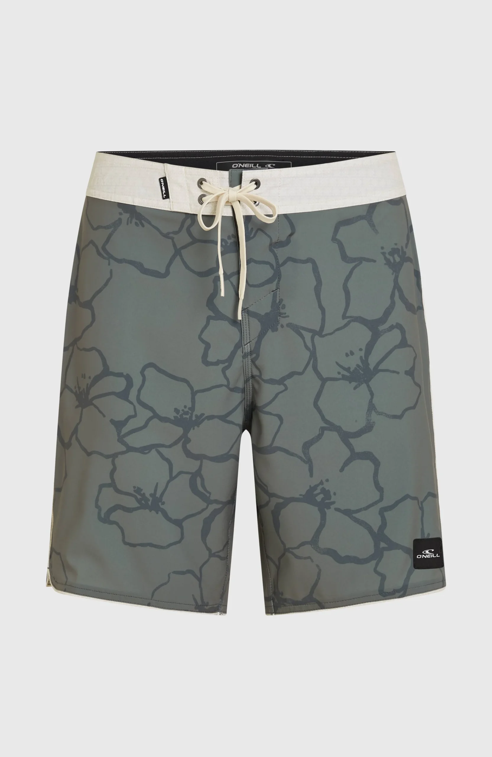 Homme O'Neill Boardshorts|Protection Anti-Uv-HommesBoardshort Hyperfreak Mysto Scallop 19| Vert Mix