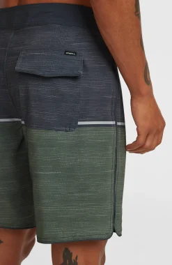 Homme O'Neill Boardshorts|Protection Anti-Uv-HommesBoardshort Hyperfreak Mysto Block 19| Vert Mix