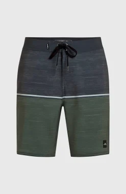 Homme O'Neill Boardshorts|Protection Anti-Uv-HommesBoardshort Hyperfreak Mysto Block 19| Vert Mix