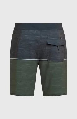 Homme O'Neill Boardshorts|Protection Anti-Uv-HommesBoardshort Hyperfreak Mysto Block 19| Vert Mix