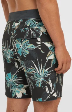 Homme O'Neill Boardshorts|Protection Anti-Uv-HommesBoardshort Hyperfreak Mysto Scallop 19| Noire
