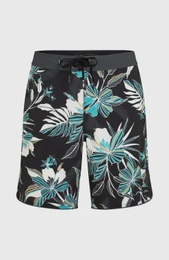 Homme O'Neill Boardshorts|Protection Anti-Uv-HommesBoardshort Hyperfreak Mysto Scallop 19| Noire