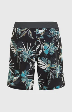Homme O'Neill Boardshorts|Protection Anti-Uv-HommesBoardshort Hyperfreak Mysto Scallop 19| Noire