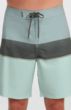 Homme O'Neill Boardshorts|Protection Anti-Uv-HommesBoardshort Hyperfreak Heat Block 19| Gris Mix