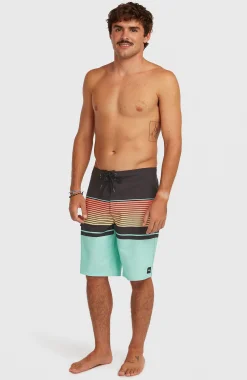 Homme O'Neill Boardshorts|Protection Anti-Uv-HommesBoardshort Lennox Stripe 21| Bleu