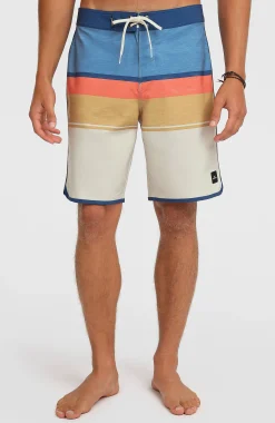 Homme O'Neill Boardshorts|Protection Anti-Uv-HommesBoardshort Lennox Scallop 19| Vert Mix